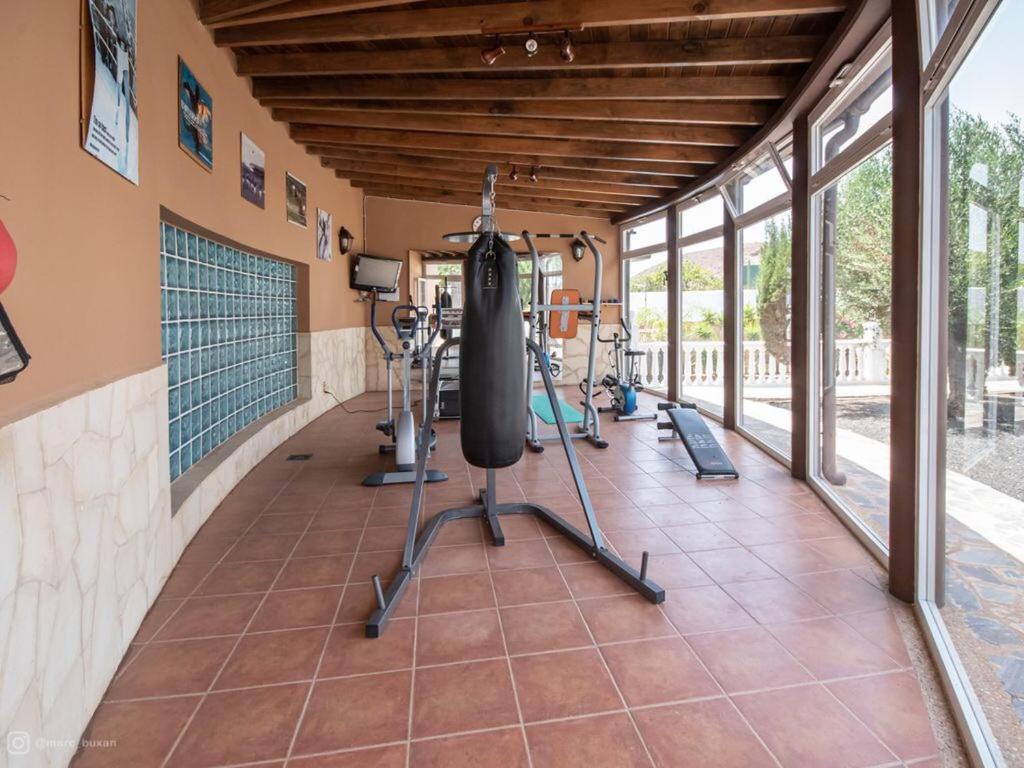 Villa ecológica familiar de lujo La Oliva Exterior foto